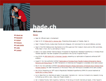Tablet Screenshot of hade.ch
